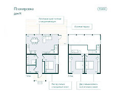 Современный дом в лесу КП Форест