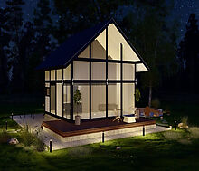 Современный дом в лесу КП Форест