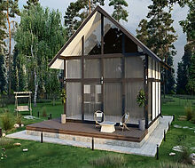 Современный дом в лесу КП Форест