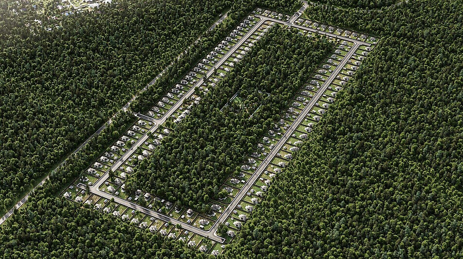 Уютный дом в лесу КП Форест