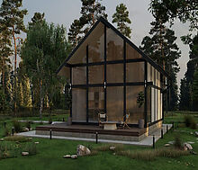 Уютный дом в лесу КП Форест