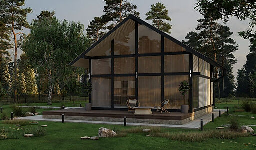 Уютный дом в лесу КП Форест