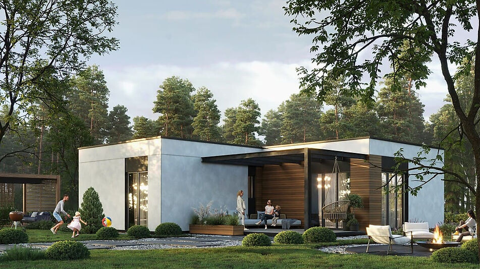 Дом на лесном участке в КП Форест