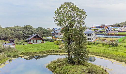 Дом у озера в КП Позитив