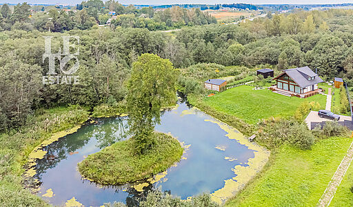 Дом у озера в КП Позитив