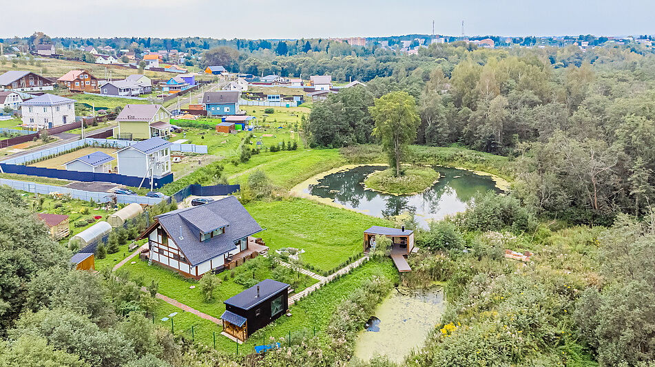 Дом у озера в КП Позитив