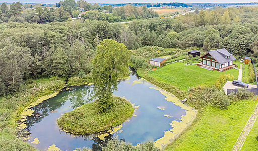 Дом у озера в КП Позитив