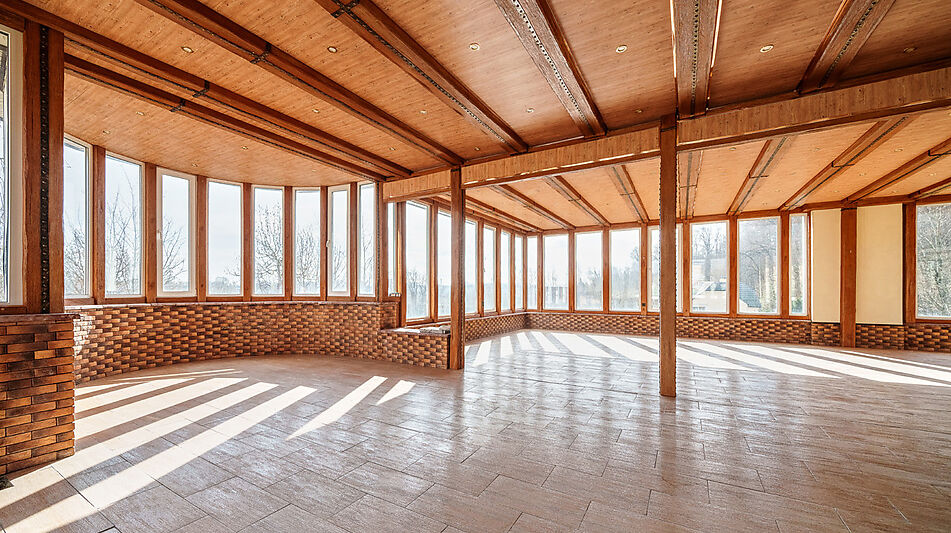 Дом с видом на озеро в Подрезково