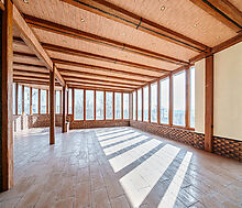 Дом с видом на озеро в Подрезково