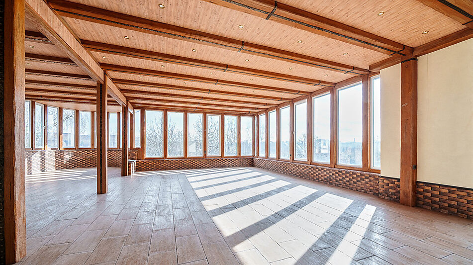 Дом с видом на озеро в Подрезково