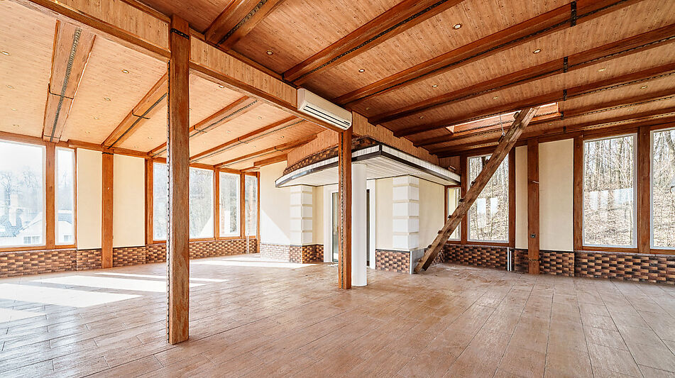 Дом с видом на озеро в Подрезково