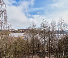 Дом с видом на озеро в Подрезково