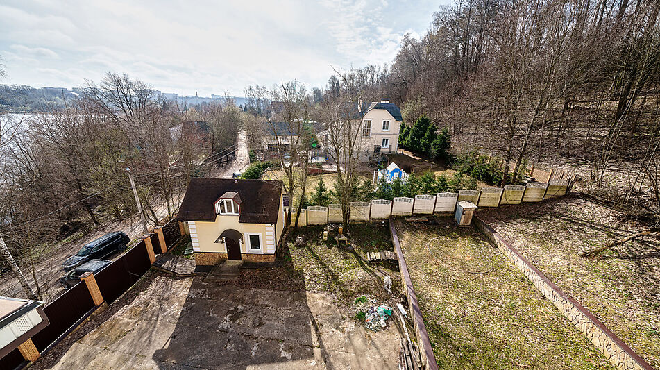 Дом с видом на озеро в Подрезково