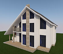 Дом в поселке Спас-Каменка