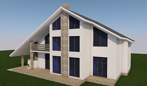 Дом в поселке Спас-Каменка