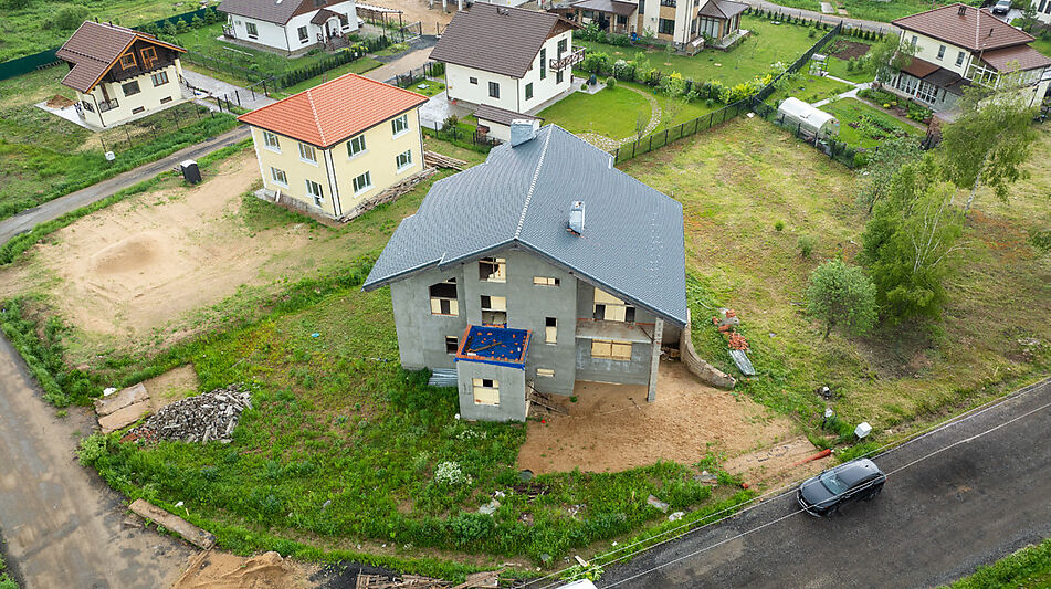 Дом в поселке Спас-Каменка