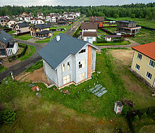 Дом в поселке Спас-Каменка