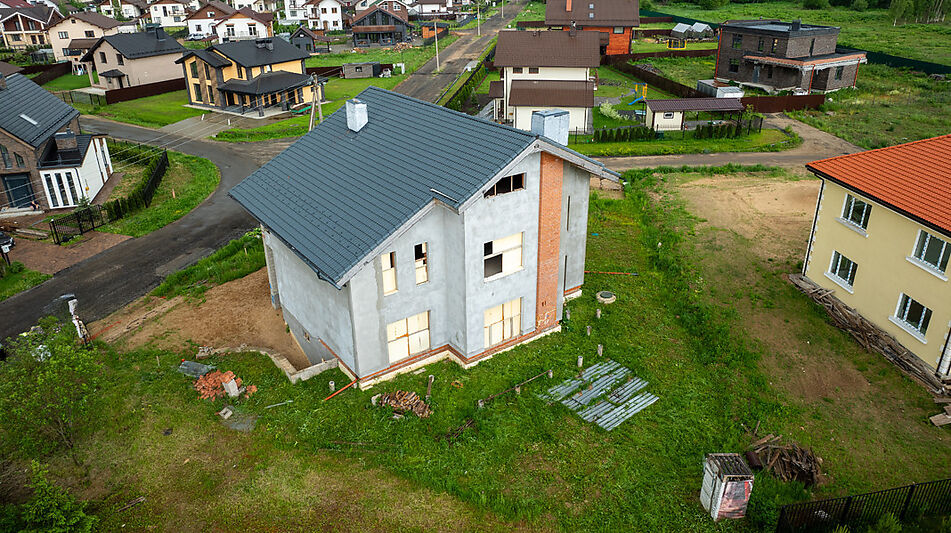 Дом в поселке Спас-Каменка