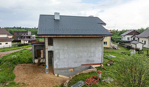 Дом в поселке Спас-Каменка