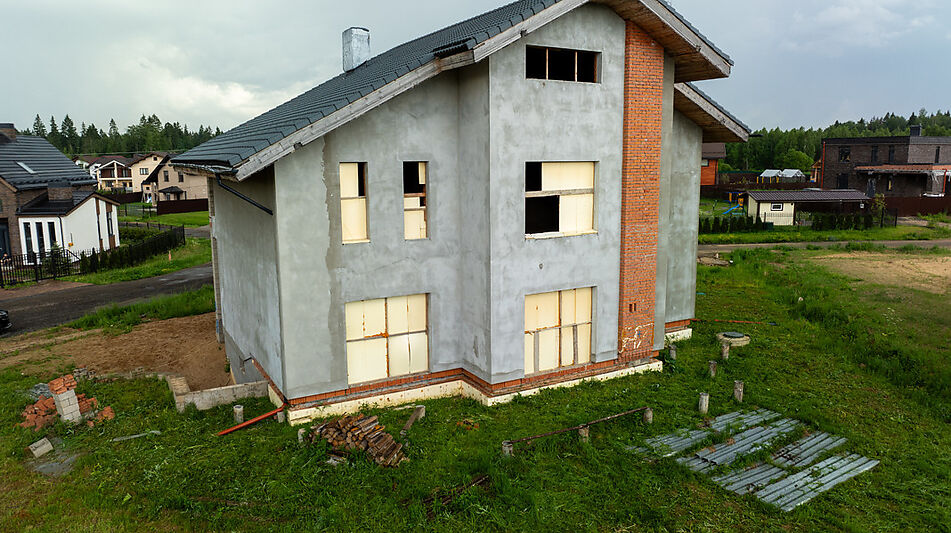 Дом в поселке Спас-Каменка