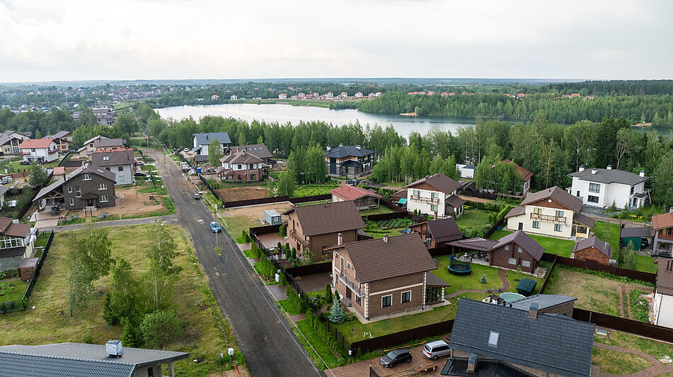 Дом в поселке Спас-Каменка