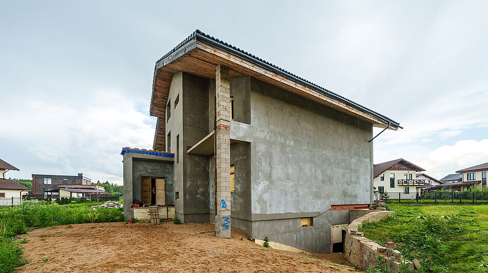 Дом в поселке Спас-Каменка