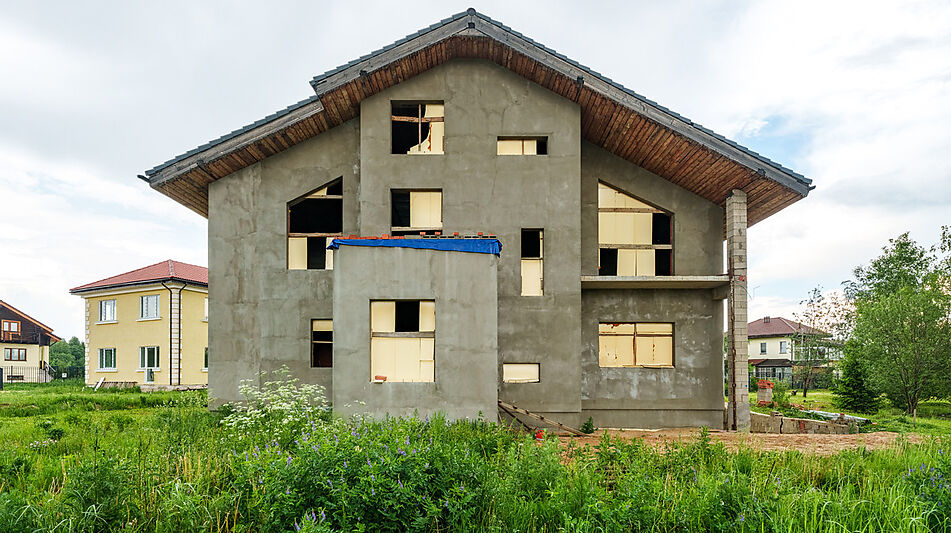 Дом в поселке Спас-Каменка