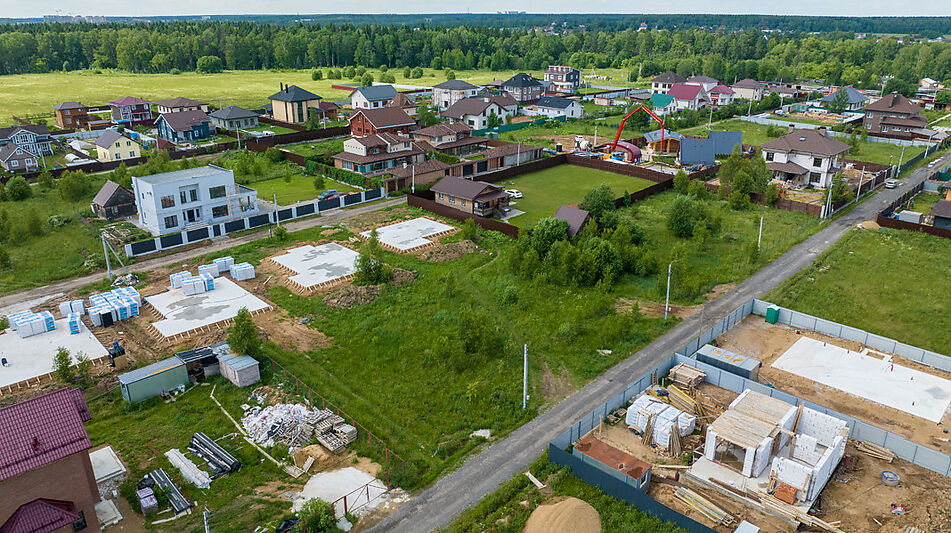 Участок в д. Марфино