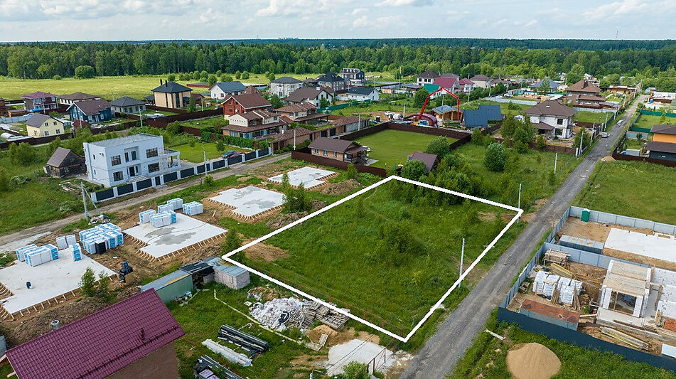 Участок в д. Марфино