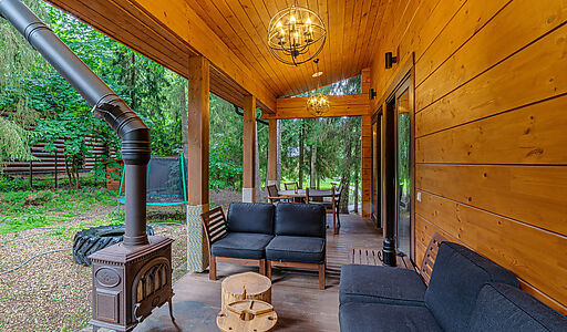 Дом в лесу КП Экран