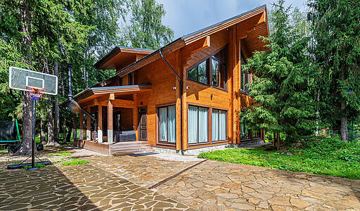 Дом в лесу КП Экран