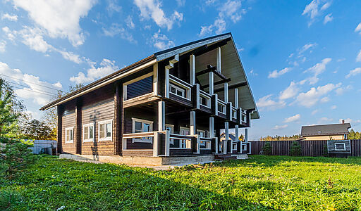 Дом с отделкой в Некрасовском