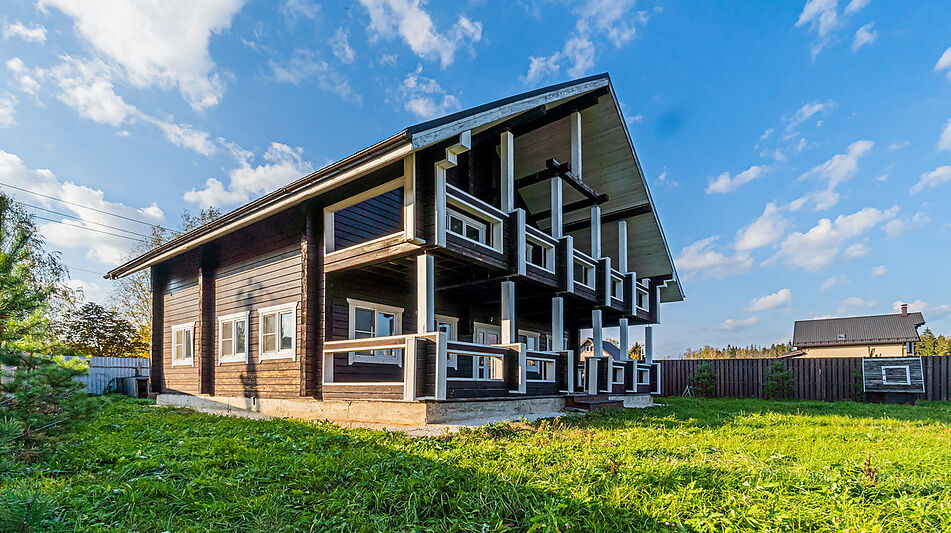 Дом с отделкой в Некрасовском