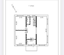 Дом под отделку в Хлябово