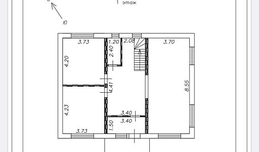 Дом под отделку в Хлябово