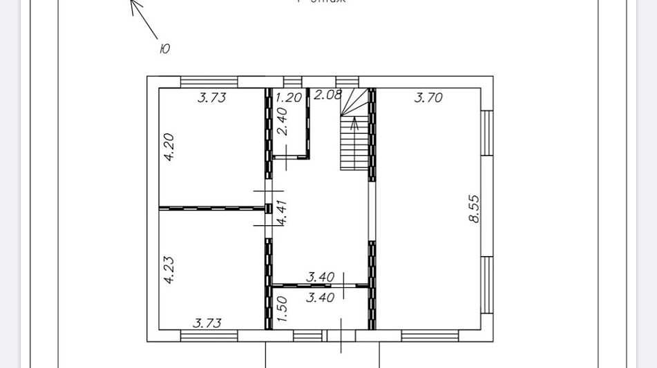 Дом под отделку в Хлябово