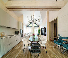 Дом из бруса в КП Грин Лаундж