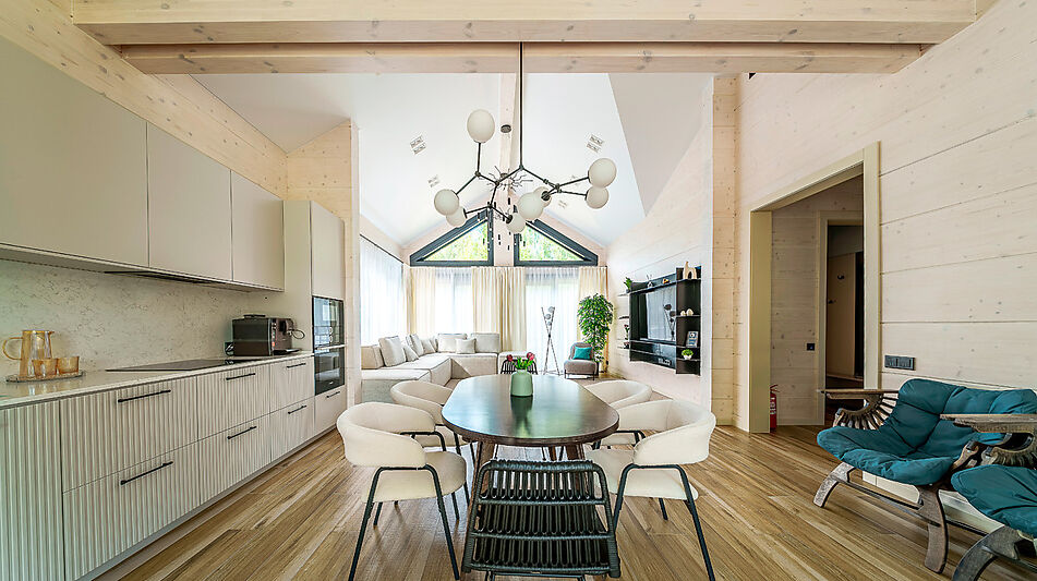 Дом из бруса в КП Грин Лаундж