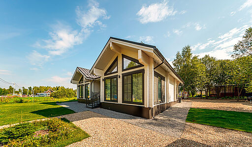 Дом из бруса в КП Грин Лаундж