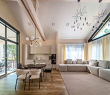 Дом из бруса в КП Грин Лаундж