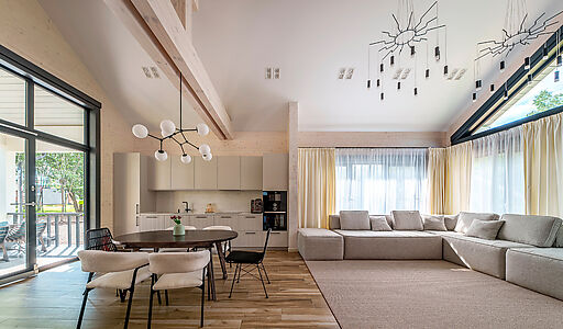 Дом из бруса в КП Грин Лаундж