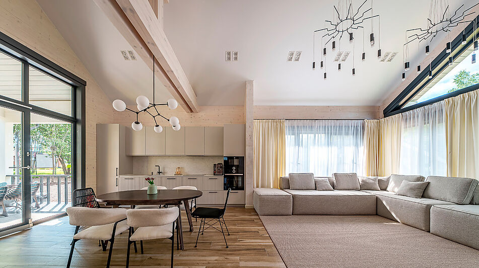 Дом из бруса в КП Грин Лаундж