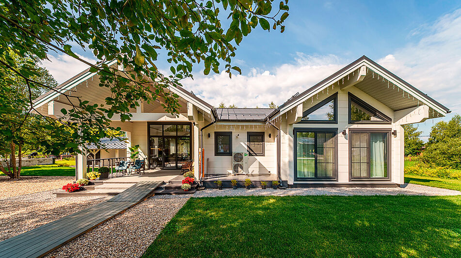 Дом из бруса в КП Грин Лаундж