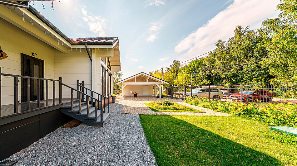 Дом из бруса в КП Грин Лаундж