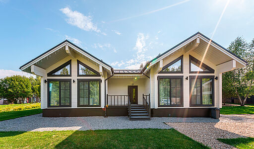 Дом из бруса в КП Грин Лаундж