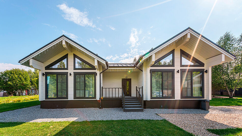 Дом из бруса в КП Грин Лаундж