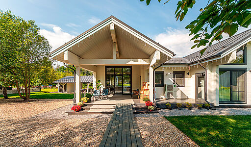 Дом из бруса в КП Грин Лаундж