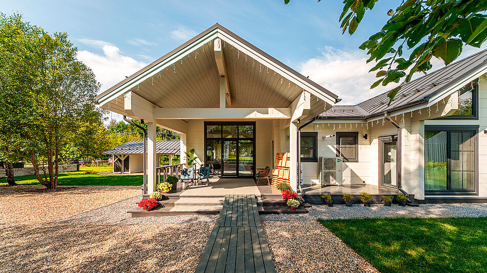 Дом из бруса в КП Грин Лаундж