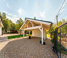 Дом из бруса в КП Грин Лаундж