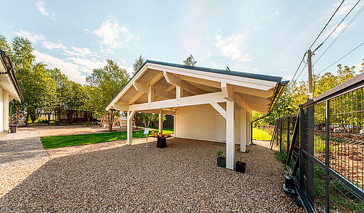 Дом из бруса в КП Грин Лаундж